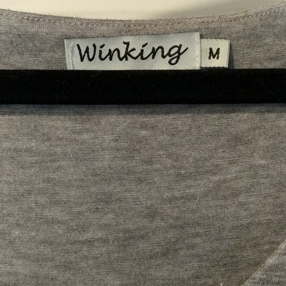 Grey T-shirt Dress - Picture 2 of 3